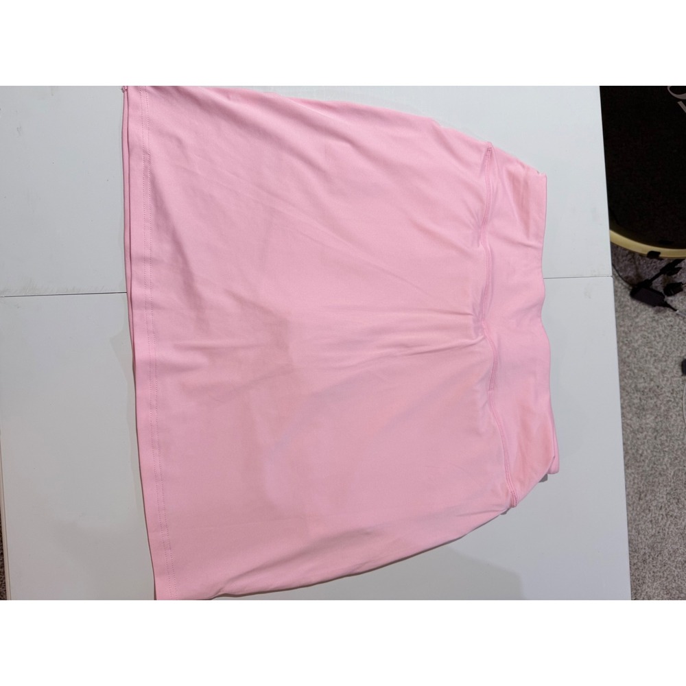 Coolrun Pink Athletic Skort Women Large Tennis Golf Running Skirt with Shorts